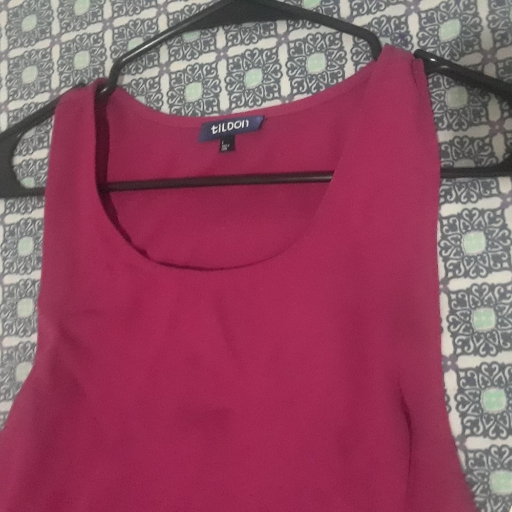 Dark Pink Dress